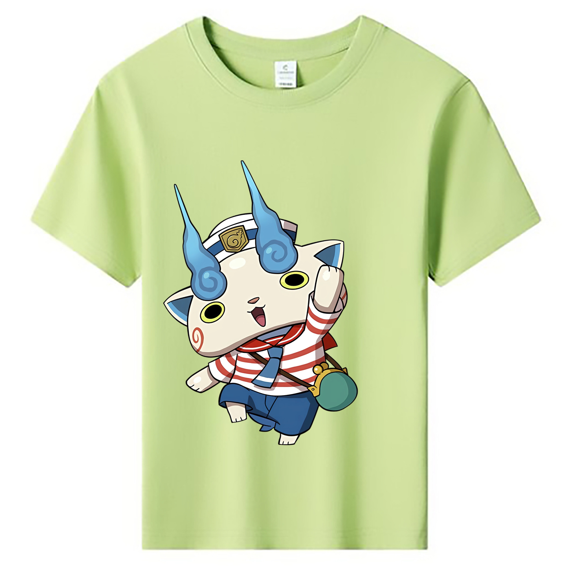 （画像用） 妖怪ウォッチ Yo-kai Watch 綿100％キッズTシャツ（フロントプリント）